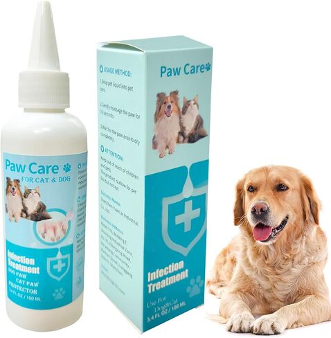 Dog Paw Cleaner, Pet Toes Drops, Itch Relief for Dogs, Gentle Deodorant, Cleaning Unpleasant Odors & Dirt, 3.4oz in Saudi Arabia