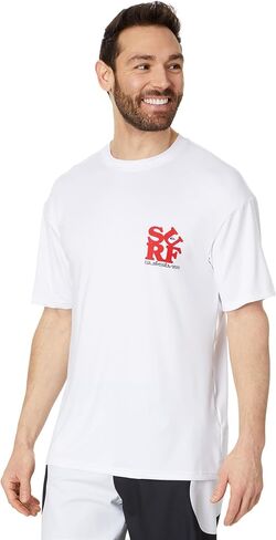Quiksilver Everyday Surf Tee Short Sleeve White/White SM in Saudi Arabia