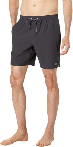 O'Neill Men's Standard Lennox Hermosa Solid Volley 17, Coral Medium in Saudi Arabia