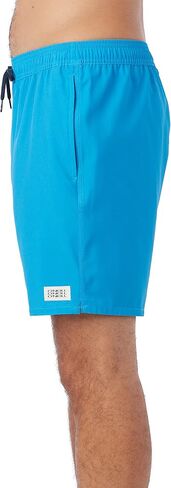 O'Neill Men's Standard Lennox Hermosa Solid Volley 17, Coral Medium in Saudi Arabia