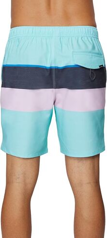 O'Neill Men's Standard Lennox Hermosa Solid Volley 17, Coral Medium in Saudi Arabia