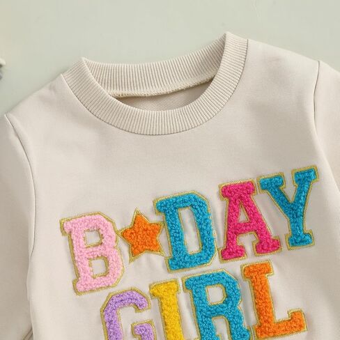 VISGOGO Baby Girls Sweatshirt Rompers Embroidery Lil Sis Big Sis Matching Skirts Outfit Toddler Bodysuits Fall Clothes in Kuwait