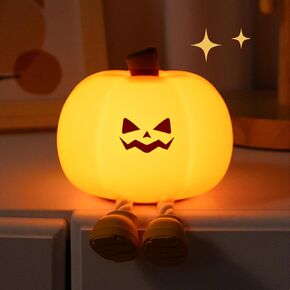 Christmas Cute Night Light for Kids, 3 Level Dimmable Bedside Touch Lamp, Silicone Bedside Lamp for Baby and Toddler, Christmas Gift Boys Girls and Children, Christmas Decorations, Cute Gifts Stuff