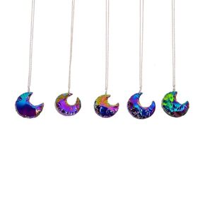 Real Ruby Zoisite Rough Crystals Pendant Necklace, Natural Gemstone Raw Crystals, Healing Crystals, Silver Plated Base Metal Jewelry 18 inch, A+ Grade