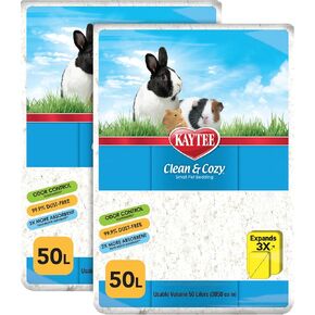Kaytee Clean and Cozy Small Pet Bedding, White, 1000 cu.in. in Kuwait