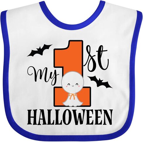 inktastic First Halloween Baby Outfit Baby Bib in Saudi Arabia