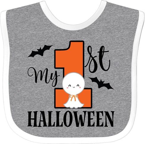 inktastic First Halloween Baby Outfit Baby Bib in Saudi Arabia
