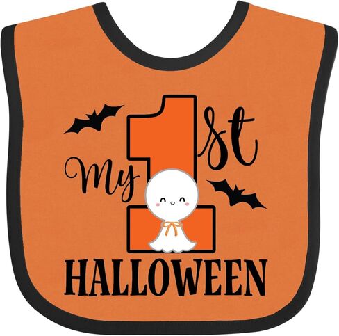 inktastic First Halloween Baby Outfit Baby Bib in Saudi Arabia