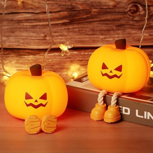 Christmas Cute Night Light for Kids, 3 Level Dimmable Bedside Touch Lamp, Silicone Bedside Lamp for Baby and Toddler, Christmas Gift Boys Girls and Children, Christmas Decorations, Cute Gifts Stuff in Saudi Arabia