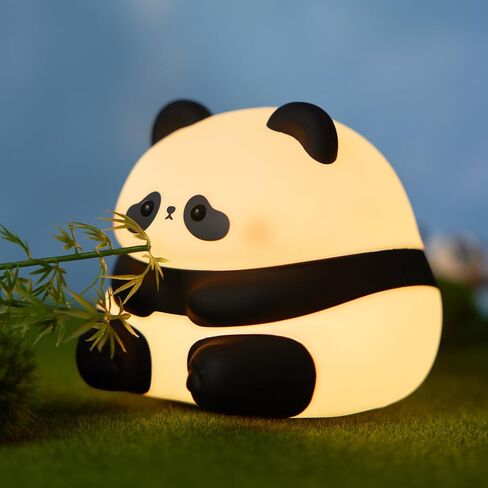 Christmas Cute Night Light for Kids, 3 Level Dimmable Bedside Touch Lamp, Silicone Bedside Lamp for Baby and Toddler, Christmas Gift Boys Girls and Children, Christmas Decorations, Cute Gifts Stuff in Saudi Arabia