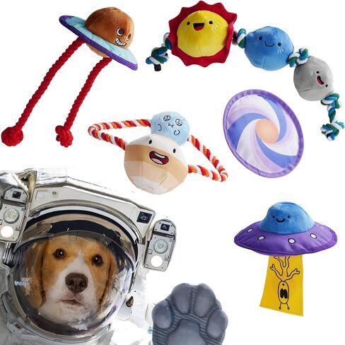 Nocciola Dog Toys for Aggressive Chewers, Squeaky Dog Toys for Medium and Large Breed, Tough Dog Toys to Keep Dogs Busy, Elephant & Ball Dog Toy in Saudi Arabia