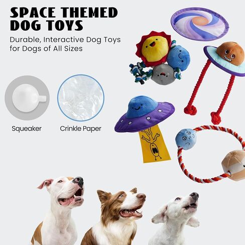 Nocciola Dog Toys for Aggressive Chewers, Squeaky Dog Toys for Medium and Large Breed, Tough Dog Toys to Keep Dogs Busy, Elephant & Ball Dog Toy in Saudi Arabia