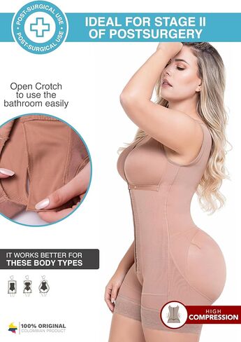 Sonryse Fajas Colombianas Post Surgery Compression Garment Stage 2 Faja Lipo BBL in Kuwait