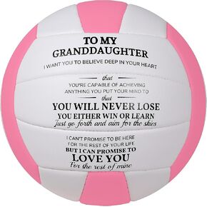 SYNGUCK Size 5 Volleyball,Official Soft Indoor Outdoor Volleyballs Sports Training Game Play Ball for Youth, Teenager, Adult