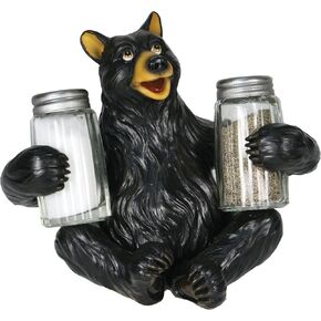 Rivers Edge Products Salt and Pepper Shakers Set, Unique Poly Resin Spice Dispenser, Novelty Kitchen Counter Decor, Truck