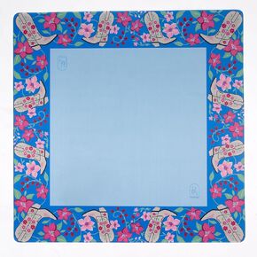 Hutch & Nook Mahjong Mat | 33" Non-Slip Card Table Cover | Decorative Game Mat for Mahjong Set, Dominoes, Poker & More