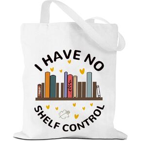 Book Lovers Gifts Tote Bag Bookish Gifts Teacher Gifts Reusable Grocery Bags Librarian Gifts for Readers