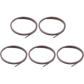 MECCANIXITY 5 Pcs Plastic Binding Purfling Strip 1650x5x1.5mm Guitar Binding Edge Trim for Acoustic Classical Guitar Parts Accessories Yellow