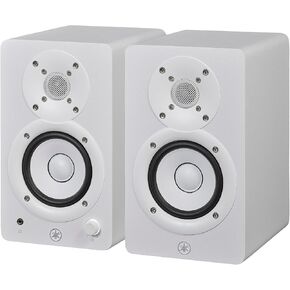 Yamaha HS3 Powered Studio Monitor in White, Pair (HS3 W)