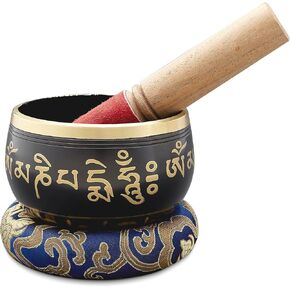 Sacred Mantra Bowls | (Red 4 Inches)