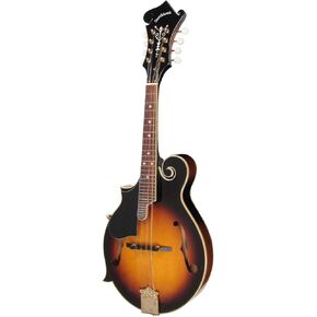 Oscar Schmidt OM40LH Left Handed F-Style Mandolin, Tobacco Sunburst Lefty