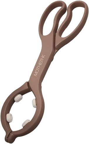 MOTHER-K Baby Bottle Tongs, Scissor Design, Multi-Functional, Anti-Slip & High-Temperature Resistant Pacifier Tongs (Cream) in Saudi Arabia