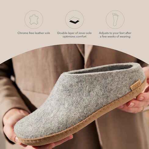 GLERUPS Slip-on with Leather Sole (Sand) in Saudi Arabia