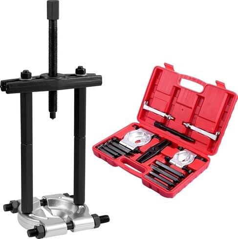 14PCS Bearing Separator Puller Set | Heavy Duty 5-Ton Capacity Bearing Puller Set, Wheel Hub Axle Puller Set, 2" and 3" Bearings Splitters Puller Kit (Blue) in Saudi Arabia