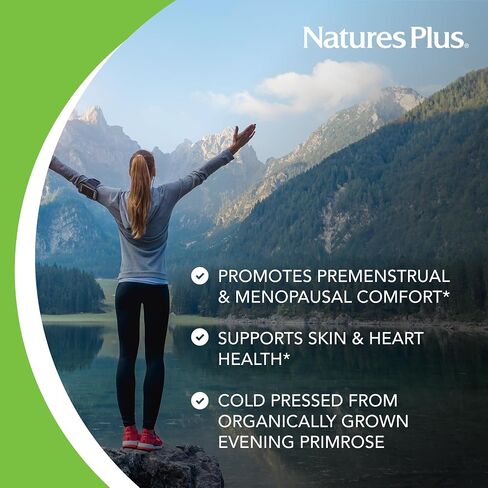 Natures Plus Ultra EPO 1500-1500 mg Evening Primrose Oil, 90 Softgels - Gluten-Free - 90 Servings in Saudi Arabia