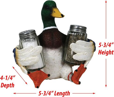 Rivers Edge Products Salt and Pepper Shakers Set, Unique Poly Resin Spice Dispenser, Novelty Kitchen Counter Decor, Truck in Saudi Arabia