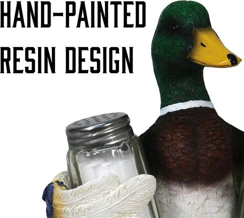 Rivers Edge Products Salt and Pepper Shakers Set, Unique Poly Resin Spice Dispenser, Novelty Kitchen Counter Decor, Truck in Saudi Arabia