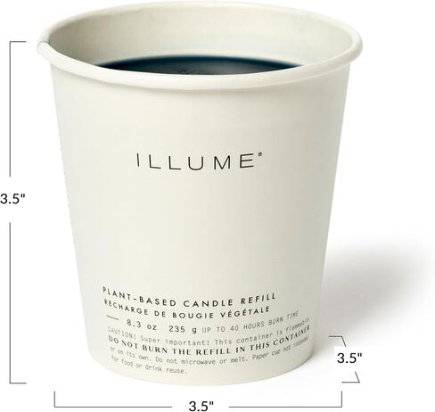 Beautifully Done Essentials Fresh Sea Salt Scented Candle Refill in Kuwait