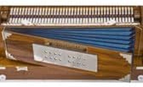 Monoj K Sardar MKS، هارمونيوم، في الولايات المتحدة الأمريكية، جودة الحفل، قابلة للطي، قصب مزدوج خاص، لون طبيعي، 9 توقف، 3 1/2 أوكتاف، حقيبة مبطنة، آلة موسيقية هندية ID-167 in Kuwait