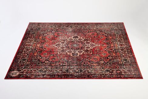 Vintage Persian Style Drum Rug 5.34' X 4.65' - Blue in Saudi Arabia