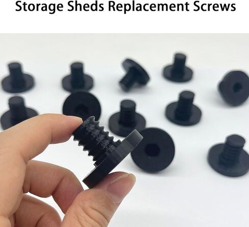 12 PCS Long Bolts Compatible with Suncast Storage Sheds, Upgraded Replacement Bolt for Suncast Sheds, Storage Sheds Replacement Screws (Screwdriver is not Included) in Kuwait
