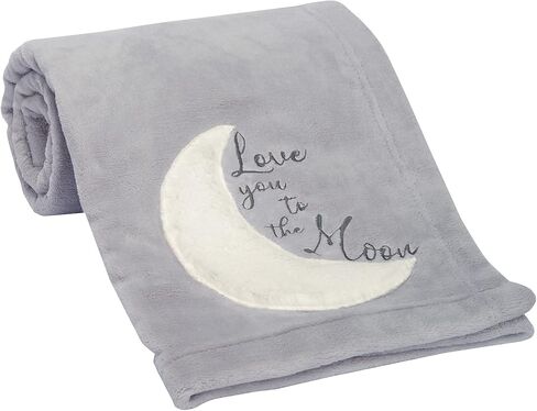 Lambs & Ivy Baby Jungle Gray/White Faux Shearling Sloth Baby Blanket in Kuwait