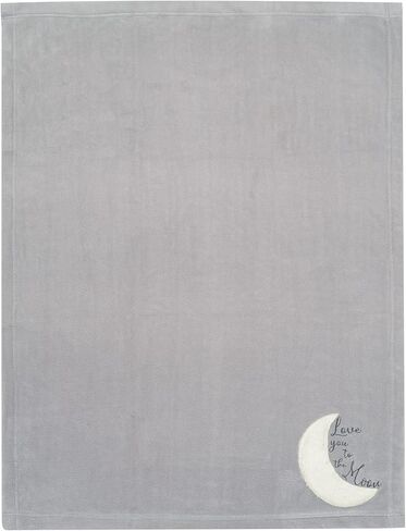 Lambs & Ivy Baby Jungle Gray/White Faux Shearling Sloth Baby Blanket in Kuwait