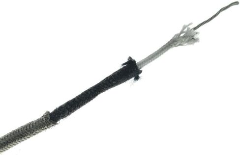 KAISH 22AWG Single Conductor Vintage-Style Guitar Metal Braided Push-Back Hook Up Wire Guitar Wiring Harness Pre-tinned Copper Wire 6.5ft in Kuwait