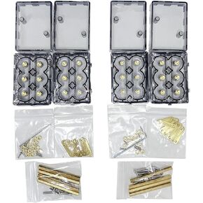 DIY Energy Storage Kit 21700 Battery Holder Case Box Bracket Slot PC+ABS Plastic Material,Support 2S3P 3S2P 1S6P Splicable No Soldering Support High Current 2pcs (2pcs 2 * 3 Slots)