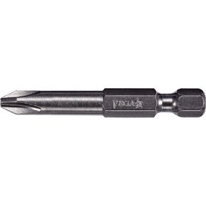 VEGA #2 Phillips 2 Inch Power Bits. Professional Grade Phillips P2 1/4" Hex 2" Power Bits. (Pack of 50) 150P2A-50