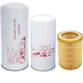 Filter Kit Oil Separator 54749247 Oil Filter 54672654 Air Filter 89295976 for Ingersoll Rand Screw Air Compressor Replacement Parts