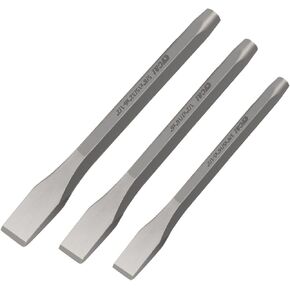 C&T 16-Piece Punch and Chisel Set with Storage Pouch, Including Taper Punch, Cold Chisels, Pin Punch, Center Punch, Chrome Vanadium Steel