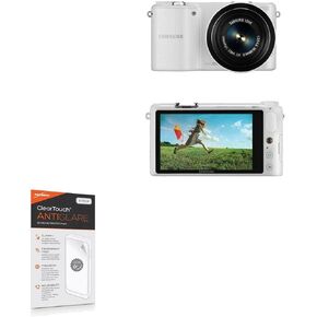 BoxWave Screen Protector Compatible with Samsung NX2000 (Screen Protector by BoxWave) - ClearTouch Anti-Glare (2-Pack), Anti-Fingerprint Matte Film Skin for Samsung NX2000