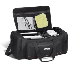 VEVOR CHWYJ001, 22 Storage Bag with Fixed Buckles, Multi-Pocket & Detachable Divider, Shock-Absorbent Telescope Carrying Case to Easily Secure Optical Tube & Tripod