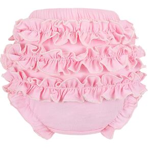 Girls Knickers for Toddler Girls Ruffle Panty Diaper Covers for Girls Cute Cotton Baby Girl Shorts