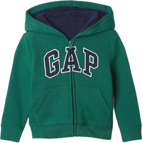 GAP Baby Boys' Cozy Logo Full Zip