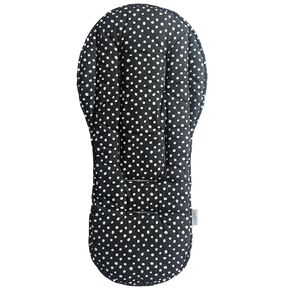 Suessie Stroller Liner - Universal and Reversible Seat Insert, Black Dots