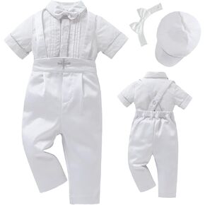 Booulfi Baptism Christening Outfits for Boys Birthday Outfit Baby Boy Gentleman Church Blessing Photoshoot Baby Boy Suits