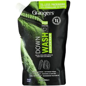 Grangers Down Wash/Detergent for Down Insulated Clothing, Sleeping Bags and Bedding (12 Washes), 10 oz