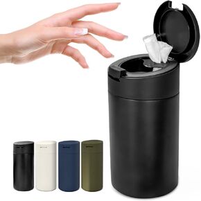 Extra Large Refillable Disinfecting Wet Wipes Dispenser (Navy Blue) | Reusable Durable Wipes Holder for Kitchen Bathroom Office School | Eco-Friendly Wipe Container | Gosnold Home & Garden